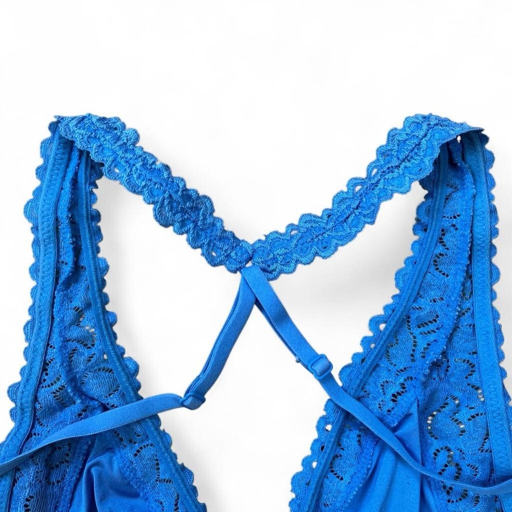 Blue Lace Aerie Bralette - Picture 4 of 8